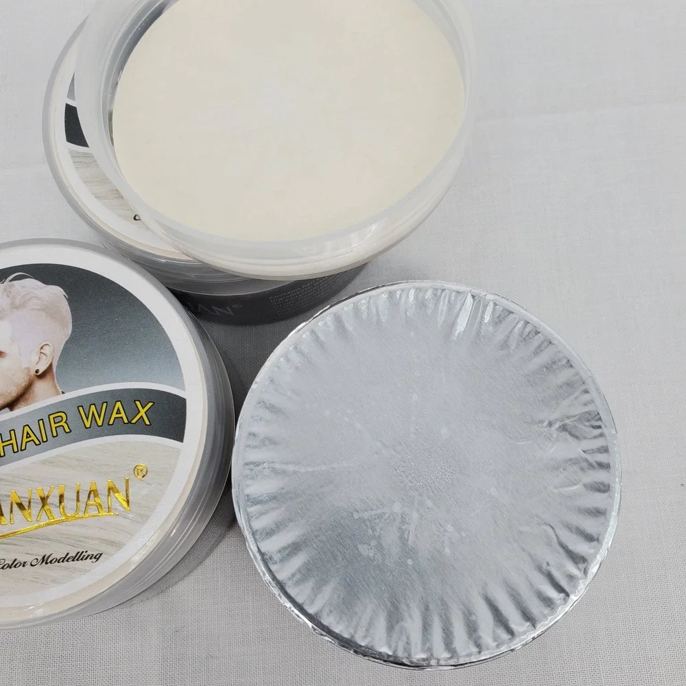 KALANXUAN Gray Color Hair Wax Temporary Hair Dye Styling Pomade Lot of 3 New‎